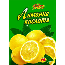Лимонна кислота 20г / 160шт Лимонна кислота 20г / 160шт