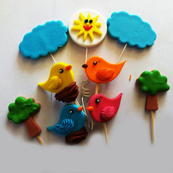 Пташечки / 16шт