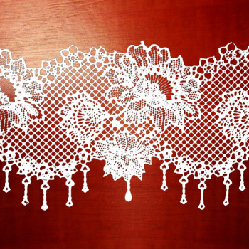 Мереживо № 1 Біле Н-60 (3шт)