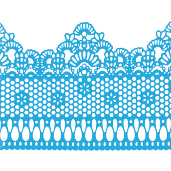 Кружево № 3 Голубое Н-60 (3шт)