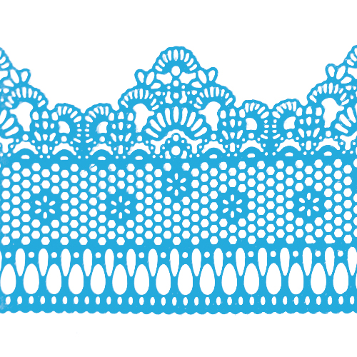 Мереживо № 3 Блакитне Н-60 (3шт)