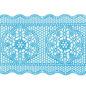 Мереживо № 9 Блакитне Н-60 (3шт)