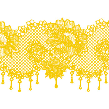 Мереживо № 1 Жовте Н-60 (3шт)