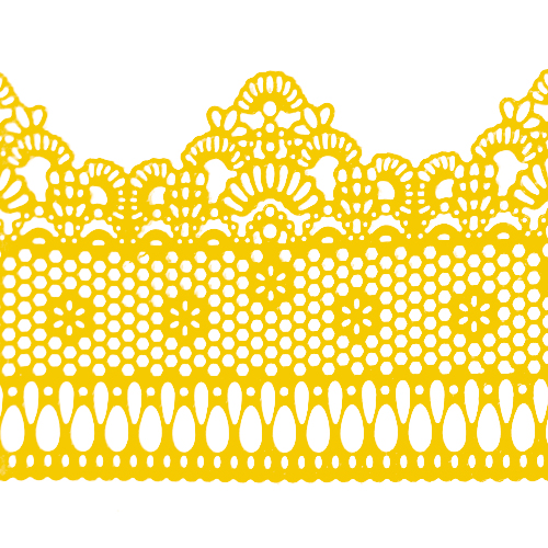 Кружево № 3 Желтое Н-60 (3шт)