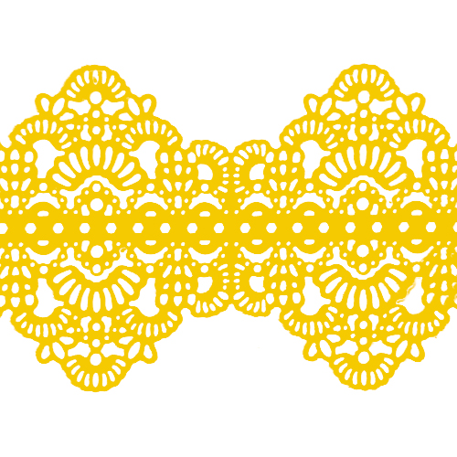 Мереживо № 6 Жовте Н-60 (3шт)