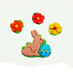 Заєць з барвінку / 48шт Заєць з барвінку / 48шт