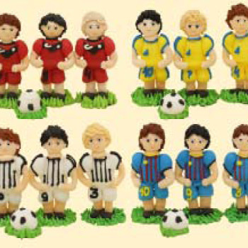 Футболісти мікс H65 (3шт) / 24шт