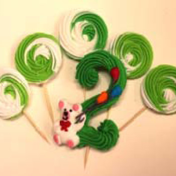 Цифра дитяча №2 /16шт