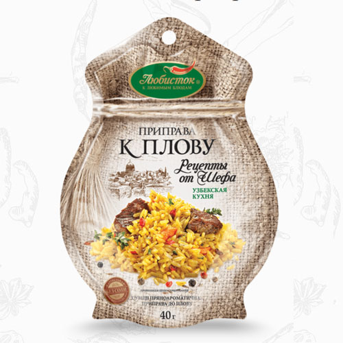 Приправа для плову без солі (ф / п) 40г / 20шт