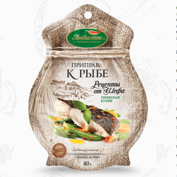 Приправа для риби без солі (ф / п) 40г / 20шт Приправа для риби без солі (ф / п) 40г / 20шт