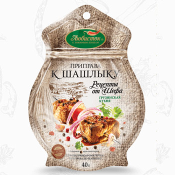 Приправа для шашлику без солі (ф / п) 40г / 20шт