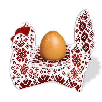 Декоративна підставка для яєць  №1.1 