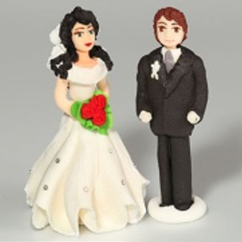 Молодята пара H100/12шт   ***