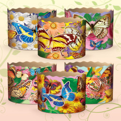 (110х85) Бумажная форма для пасок (110х85) Бумажная форма для пасок