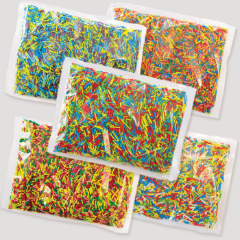 Посыпка Вермишель 100гр/80шт прозр