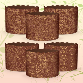 (110х85) Бумажная форма для пасок  