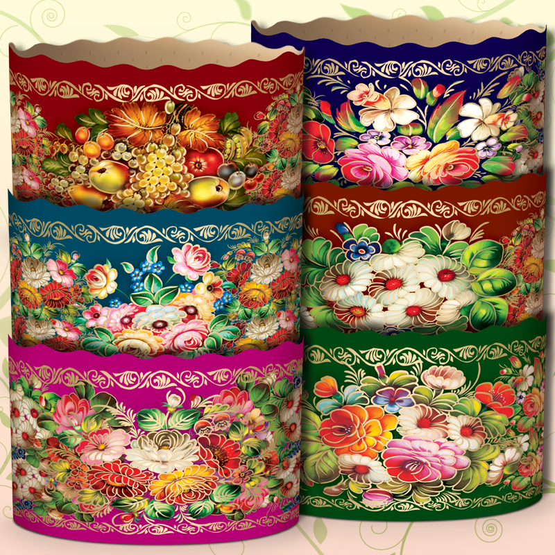 (180х115) Паперова форма для пасок 