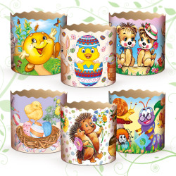 (90х85) Паперова форма для пасок (90х85) Паперова форма для пасок