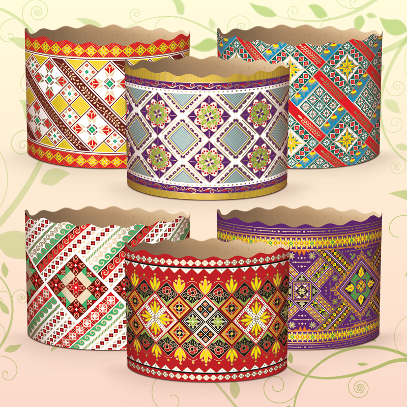 (110х85) Паперова форма для пасок 