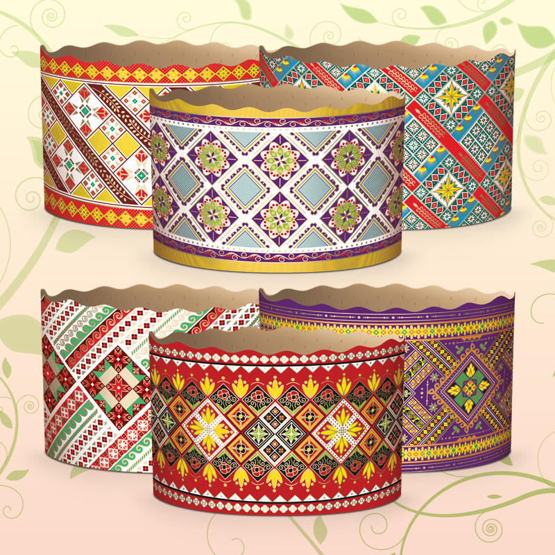 (130х85) Паперова форма для пасок 