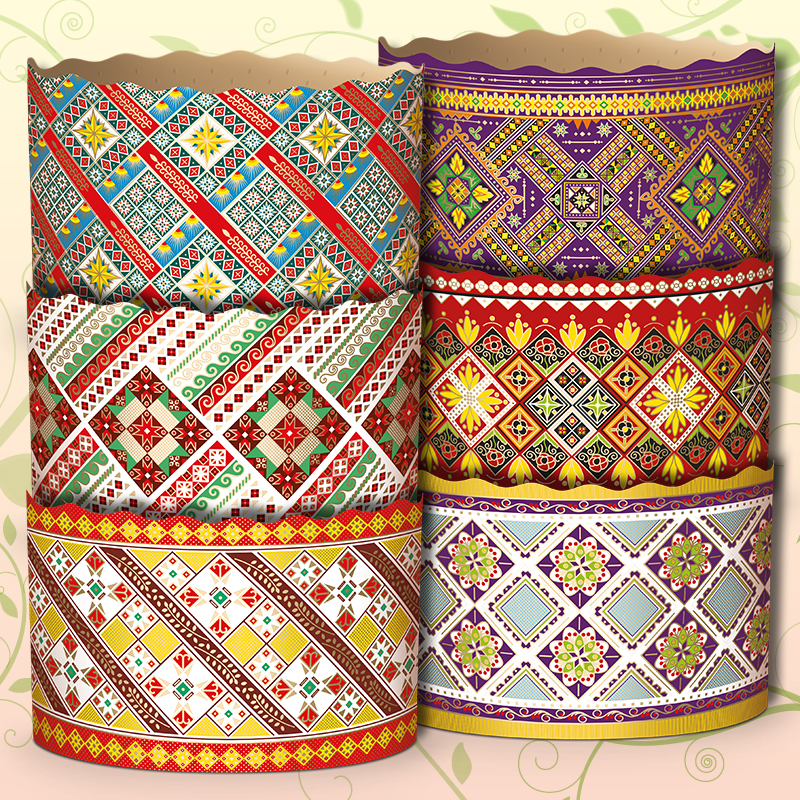 (155х115) Паперова форма для пасок 