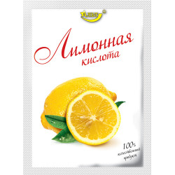 Лимонна кислота 75г / 90шт Лимонна кислота 75г / 90шт