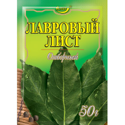 Лавровий лист 50г / 50шт Лавровий лист 50г / 50шт
