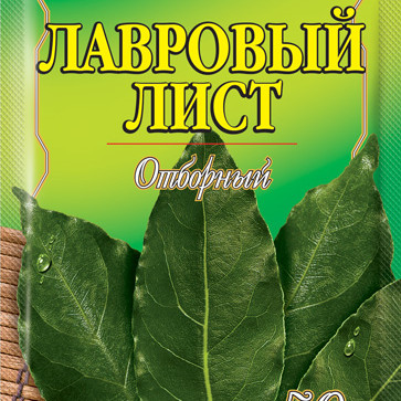 Лавровий лист 50г / 50шт