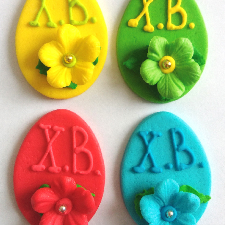 Яєчко з гортензією (зі стрічкою) 6уп / 40шт